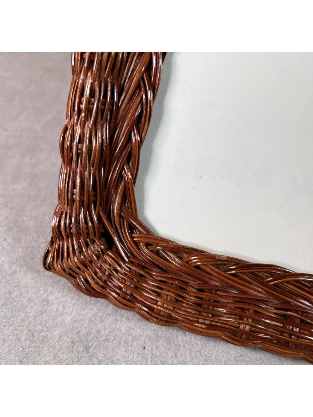 Brown Wicker photo Frame For 5 X 7 Photos - 1290-2N